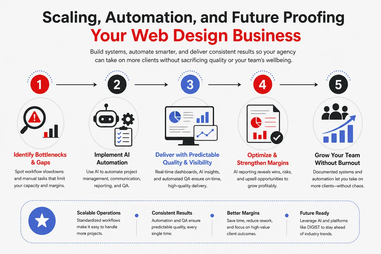 How to Start and Grow a Profitable Web Design Business in the Age of AI , Scaling, Automation, and Future Proofing Your Web Design Business